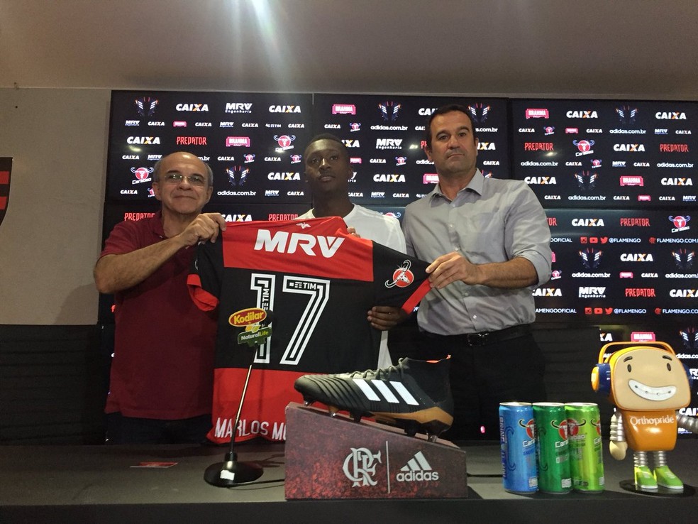 Marlos Moreno Camisa 17 Flamengo (Foto: Raphael Zarko / GloboEsporte.com)