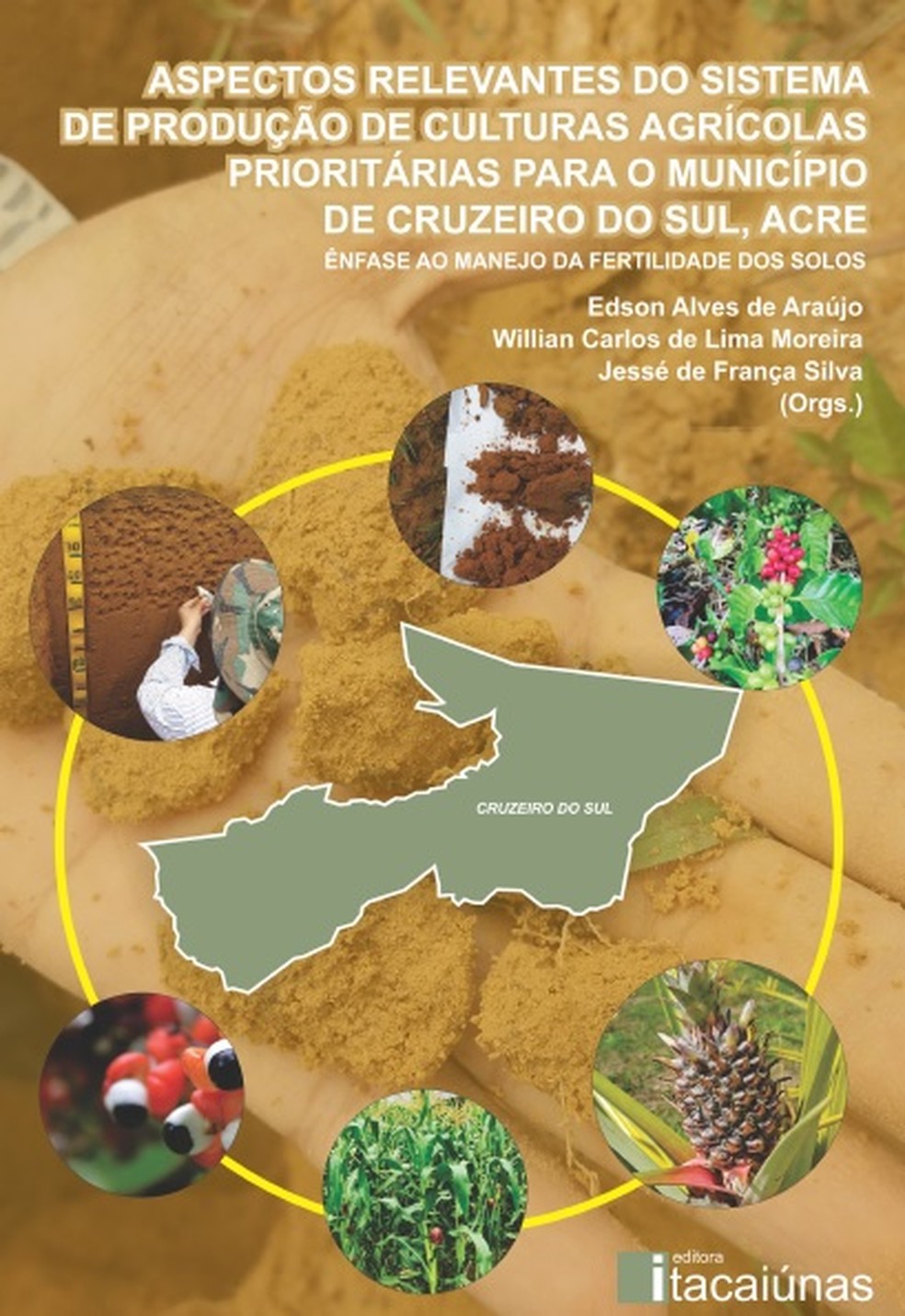 Livro fala sobre manejo e fertilidade de solos, produções agrícolas e traz orientações para produtores  — Foto: Walter Rodrigues/Arquivo pessoal