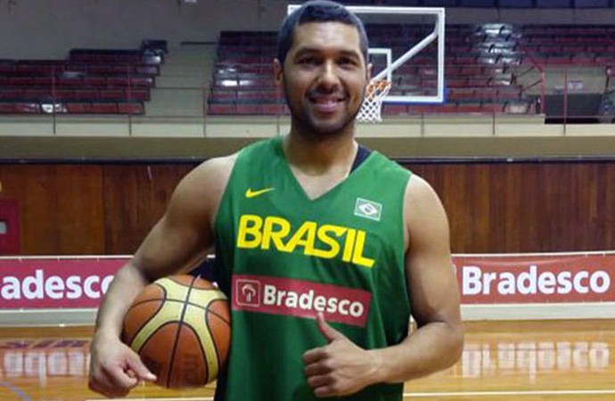 João Paulo Batista já treina com a seleção brasileira (Foto: CBB/Divulgação)