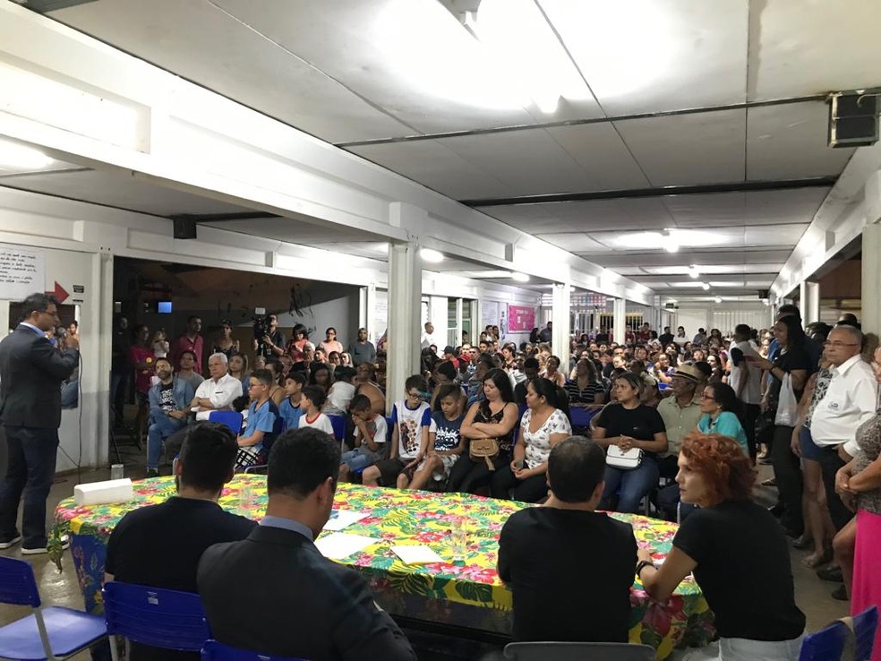 Centro Educacional (CED) 416 de Santa Maria foi a 10ª escola pública do DF a aceitar a gestão compartilhada  — Foto: Divulgação/SEEDF