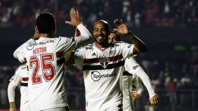 Gol de Patrick em São Paulo x Jorge Wilstermann