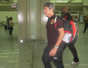 Paulo Cesar Coutunho, desembarque do Flamengo (Foto: Richard Souza / Globoesporte.com)