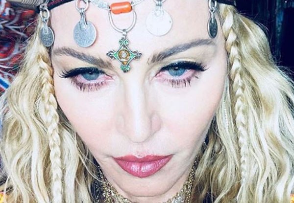 Madonna postou selfie para comemorar aniversário de 60 anos em  Marrakesh (Foto: Reprodução/Instagram)