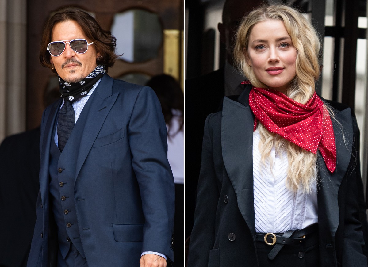 Johnny Depp e Amber Heard trazem advogados ao tribunal para enfim resolver  o caso - CinePOP