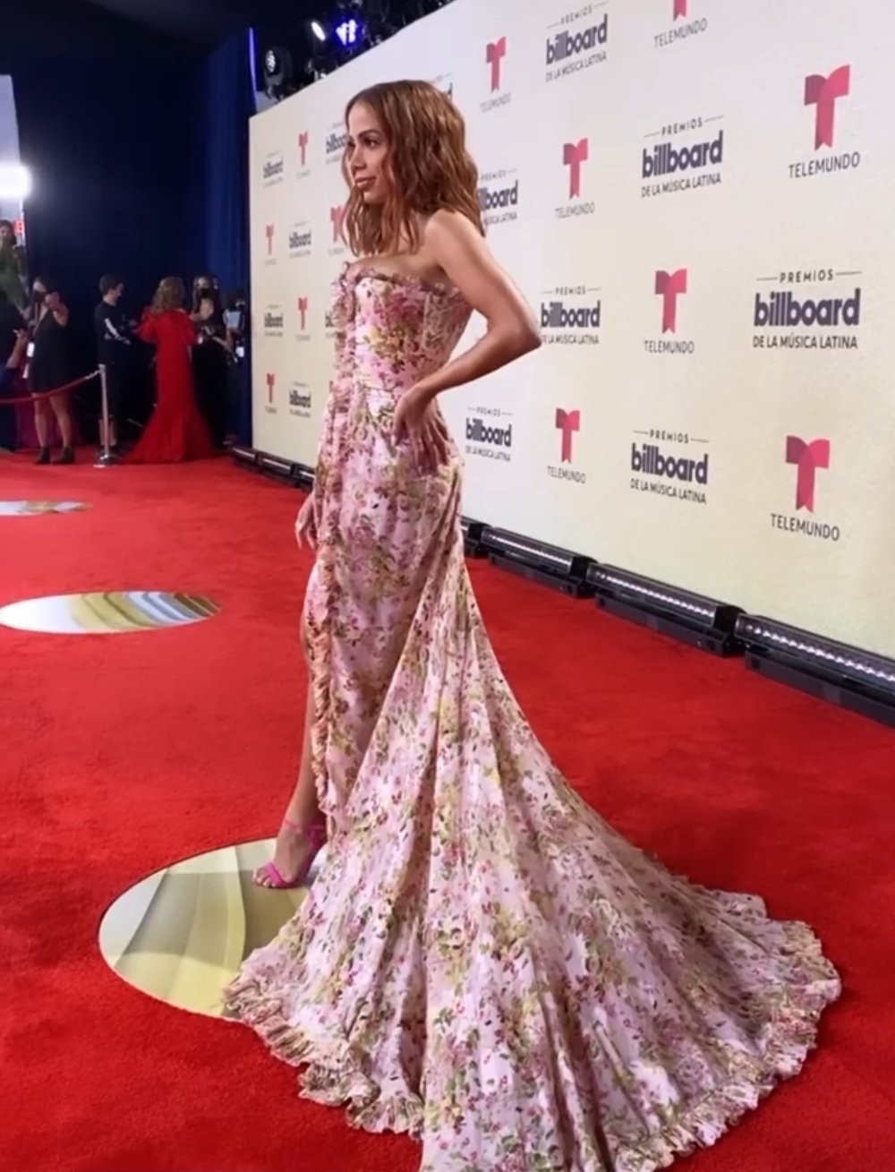 Anitta no Billboard Latin Music Awards (Foto: Reprodução/Instagram)