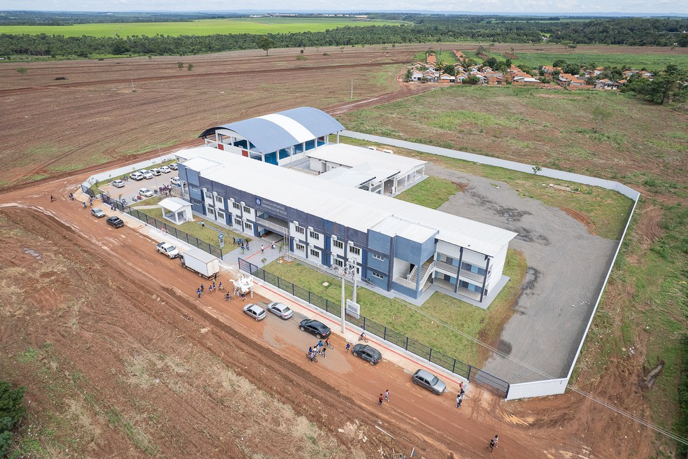 Novo prdio para escola estadual evanglica  inaugurado  Foto: Rodolfo Perdigo/Secom-MT