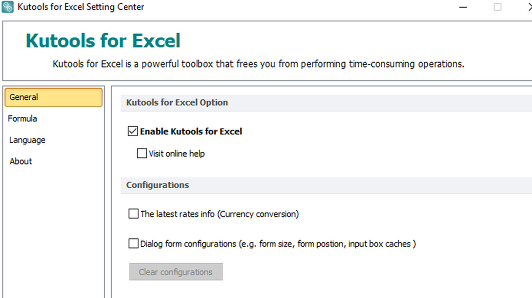 kutools for excel free
