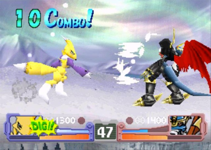 Digimon Rumble Arena era um jogo de luta (Foto: Divulga??o)