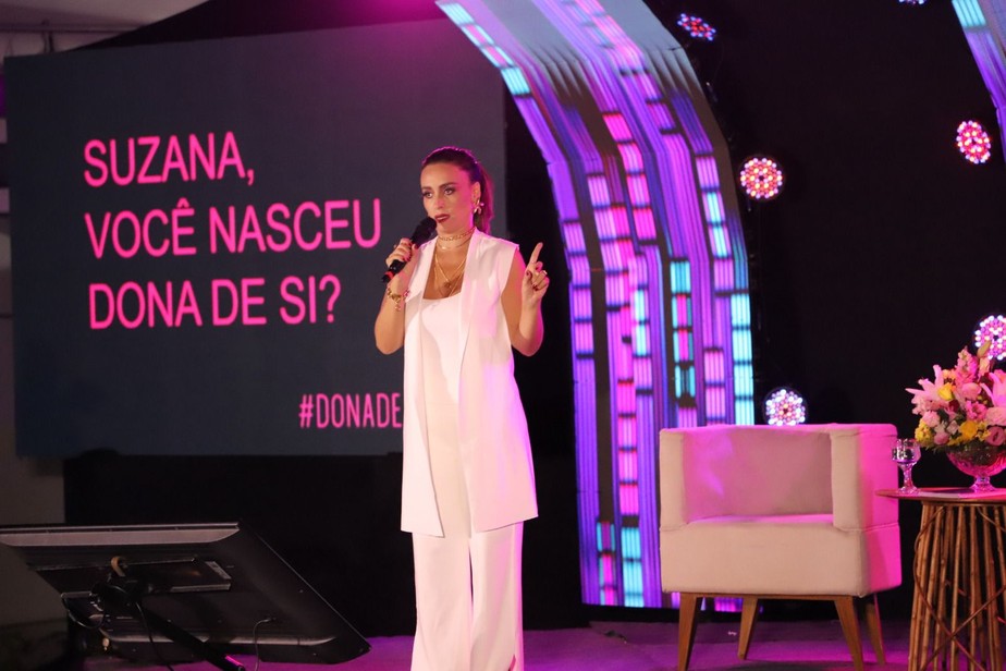 Suzana Pires festeja renovação de parceria do seu instituto, que auxilia mulheres empreendedoras