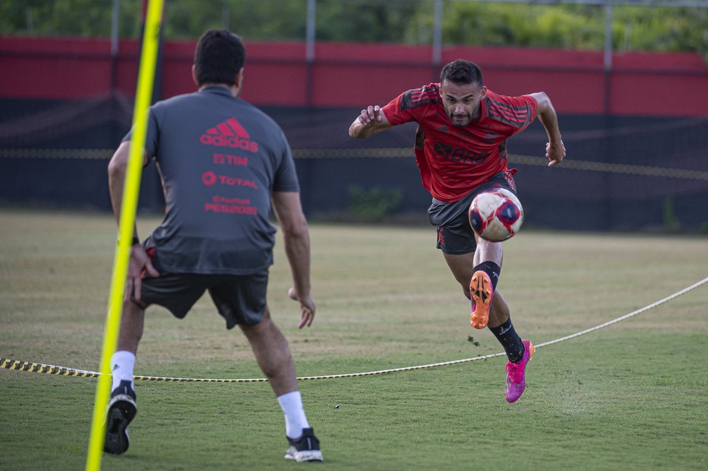 Thiago Maia Flamengo &mdash; Foto: Alexandre Vidal / Flamengo