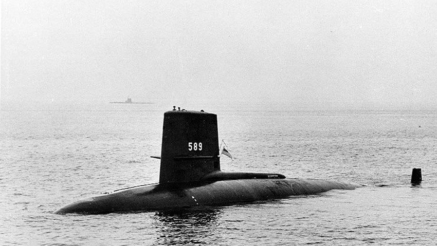Submarinos desaparecem durante o ano de 1968 (Foto: Reprodução)
