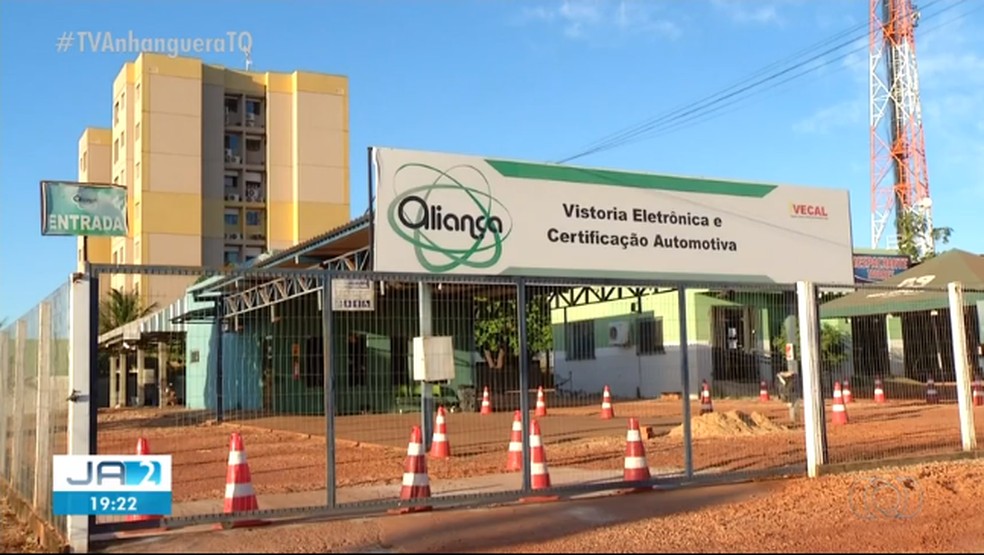 Serviço de vistoria era feito em 33 unidades da empresa — Foto: Reprodução/TV Anhanguera