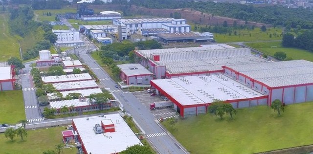 Unidade fabril Anovis, em Taboão da Serra (SP), da União Química — Foto: Divulgação