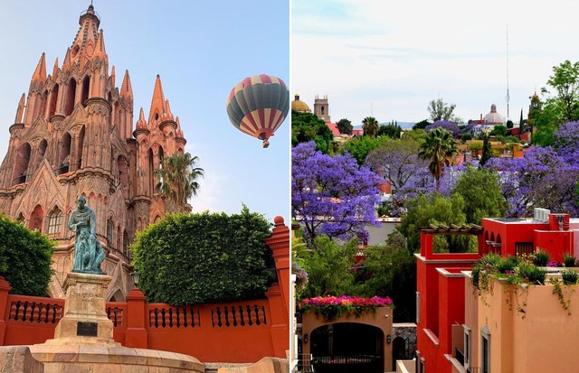 Colorido: todas as construções da cidade são restauradas e pintadas no tom “terra Allende" (Foto: Reprodução )