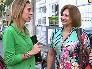 Dona Cristina domina a arte de pedir descontos (Foto: Mais Você/TV Globo)