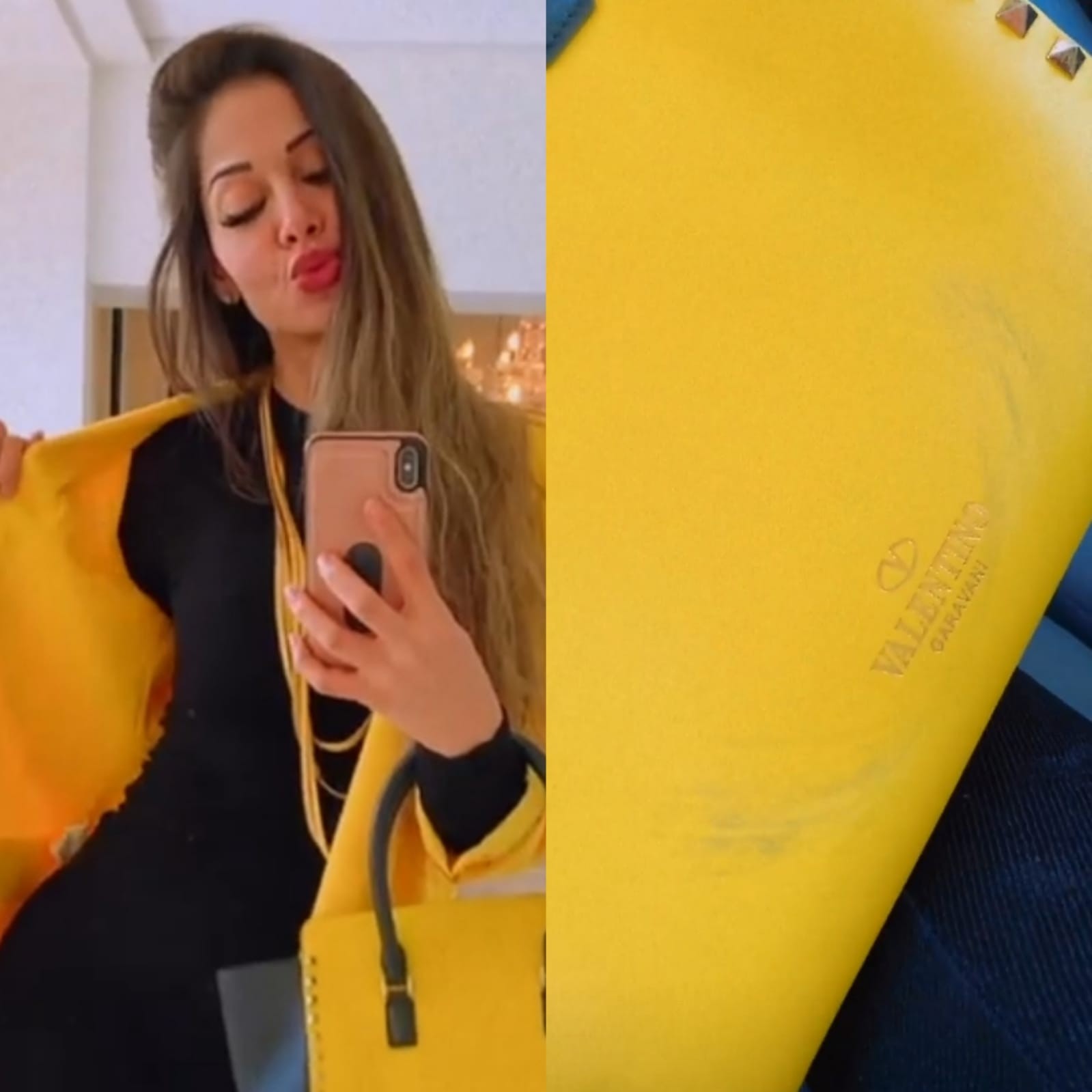 Mayra Cardi queima bolsa de grife que custa R$ 10 mil com panela e