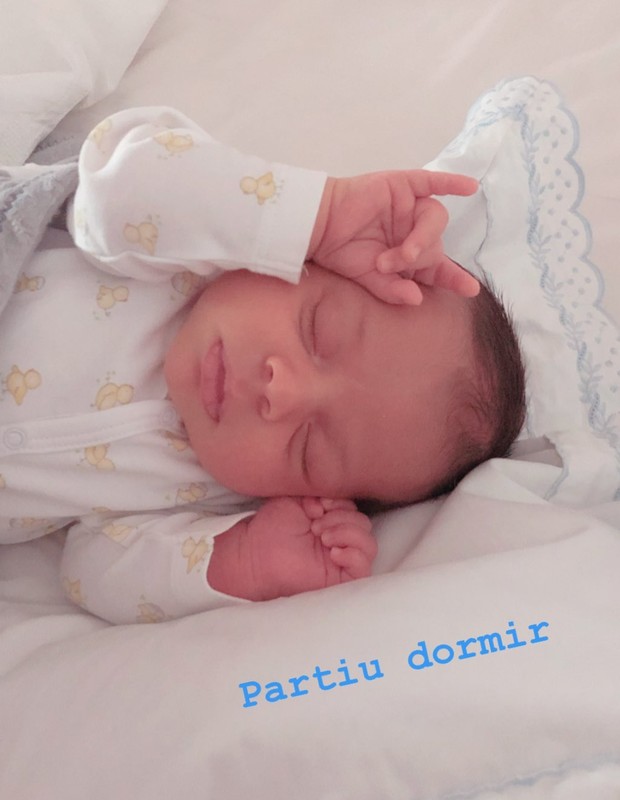 Valentin, filho de Carol Dantas e Vinícius Martinez (Foto: Reprodução/Instagram)