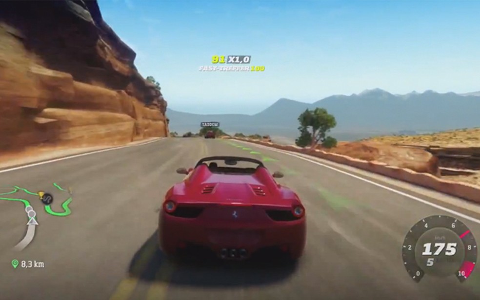 Qual cidade se passa Forza Horizon 1?