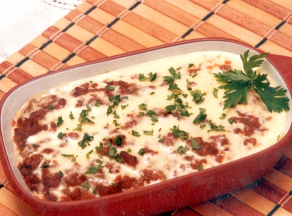 Carne Moída Com Requeijão