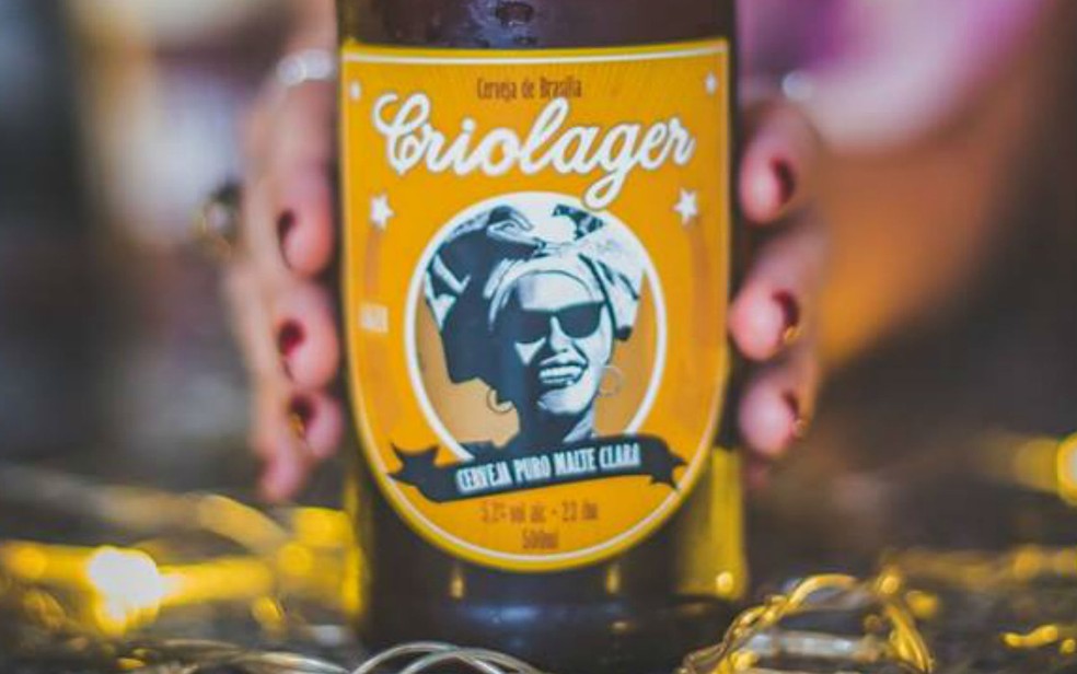 Cerveja "Criolager", da cervejaria brasiliense Criolina (Foto: Cervejaria Criolina/Divulgação)