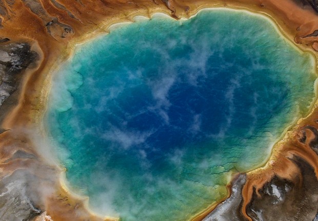 Yellowstone, nos Estados Unidos (Foto: Divulgação via BBC)