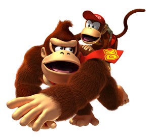 Donkey Kong e Diddy Kong retornam no remake de 'Donkey Kong Country Returns 3D' para o 3DS (Foto: Divulgação/Nintendo)