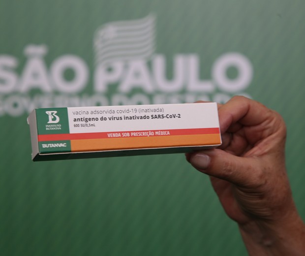 Butanvac é a primeira vacina desenvolvida e produzida totalmente no Brasil (Foto: Governo do Estado de São Paulo)