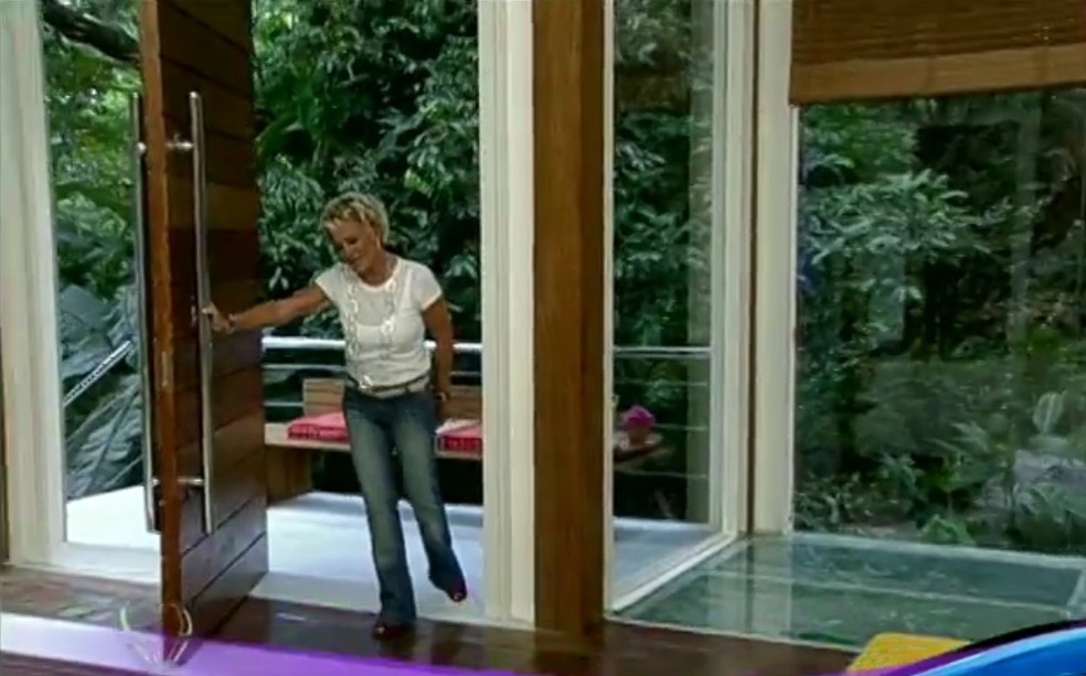 Em 2009, o 'Mais Você' ganhou o estúdio conhecido como Casa de Cristal — Foto: TV Globo