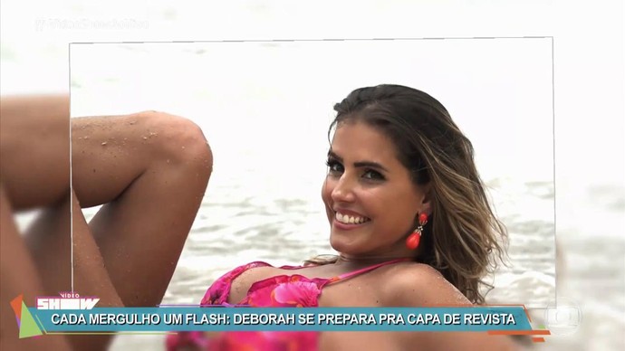 Deborah Secco arrasa em ensaio fotográfico (Foto: TV Globo)