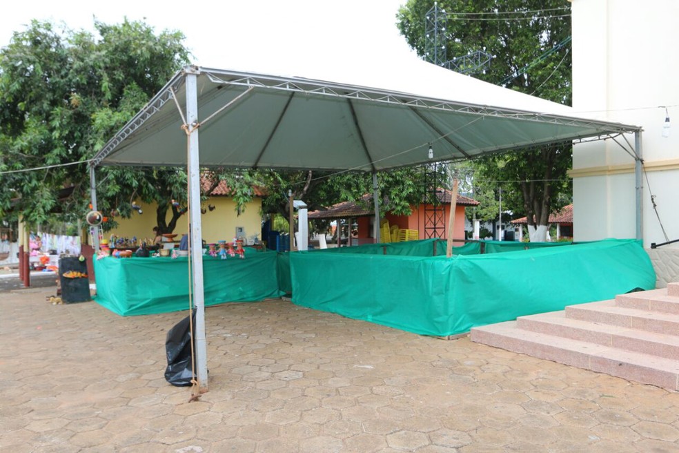 Celebrações e praça de alimentação fazem parte da programação (Foto: Pascom/Santuário de Santo Expedito/Divulgação)