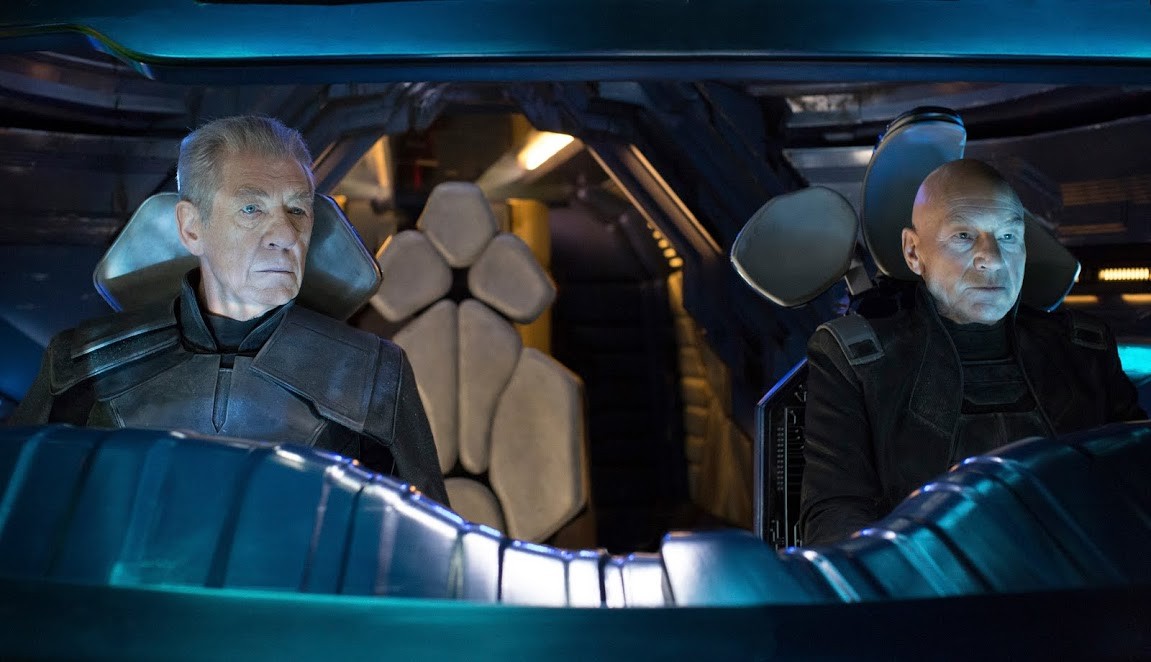 Magneto e Professor Xavier, juntos, no futuro (Foto: Divulgação )