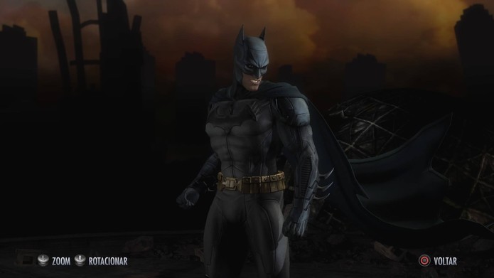 Batman dos Novos 52 em Injustice (Foto: Reprodução/Felipe Vinha)