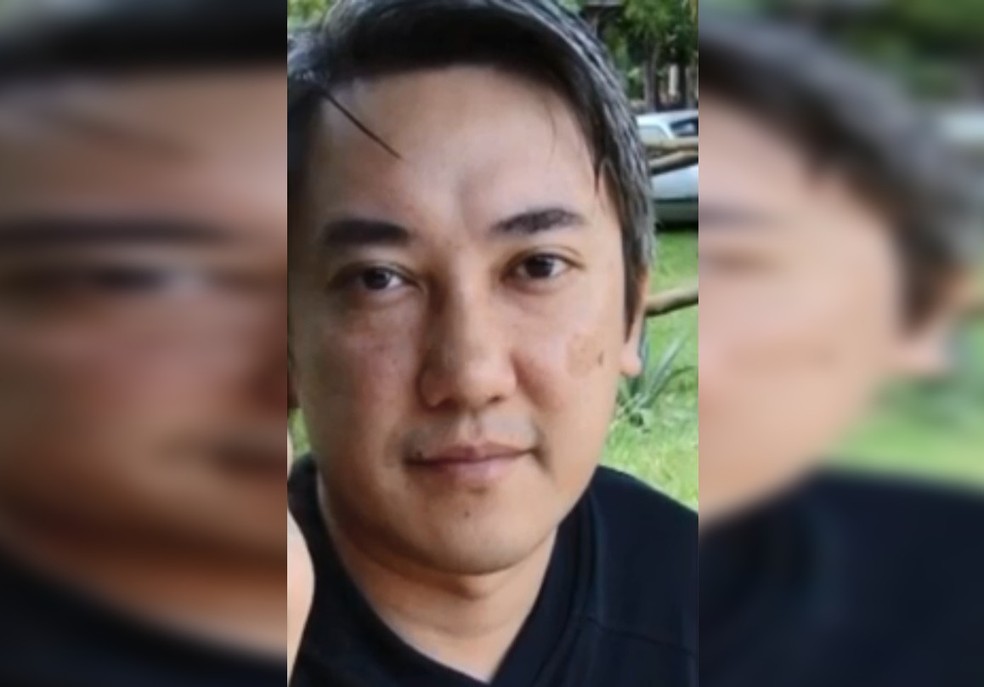 Hugo Imaizumi, pai das crianças mortas — Foto: Reprodução/TV TEM