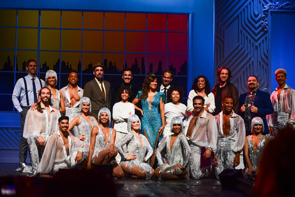 Elenco de 'O Guarda-Costas - O Musical' — Foto: Andy Santana/BrazilNews