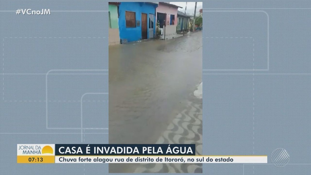 Chuvas no sul da Bahia deixam cidades em alerta; confira previsão para ...