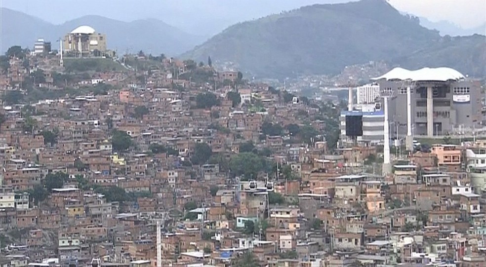 Complexo do Alemão, em imagem de arquivo — Foto: Reprodução