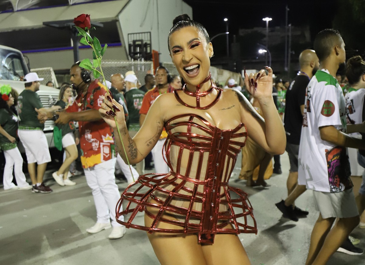 Bianca Andrade é musa da Grande Rio (Foto: Beatriz Damy / AgNews )