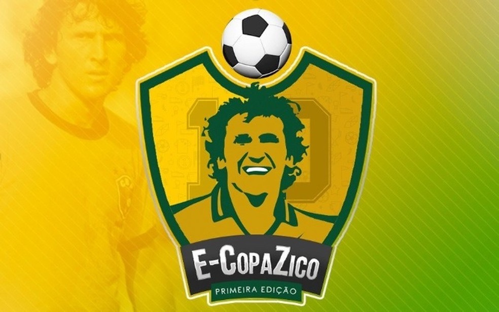 Zico fundou em 2018 a e-Copa Zico de PES — Foto: Reprodução/Twitter