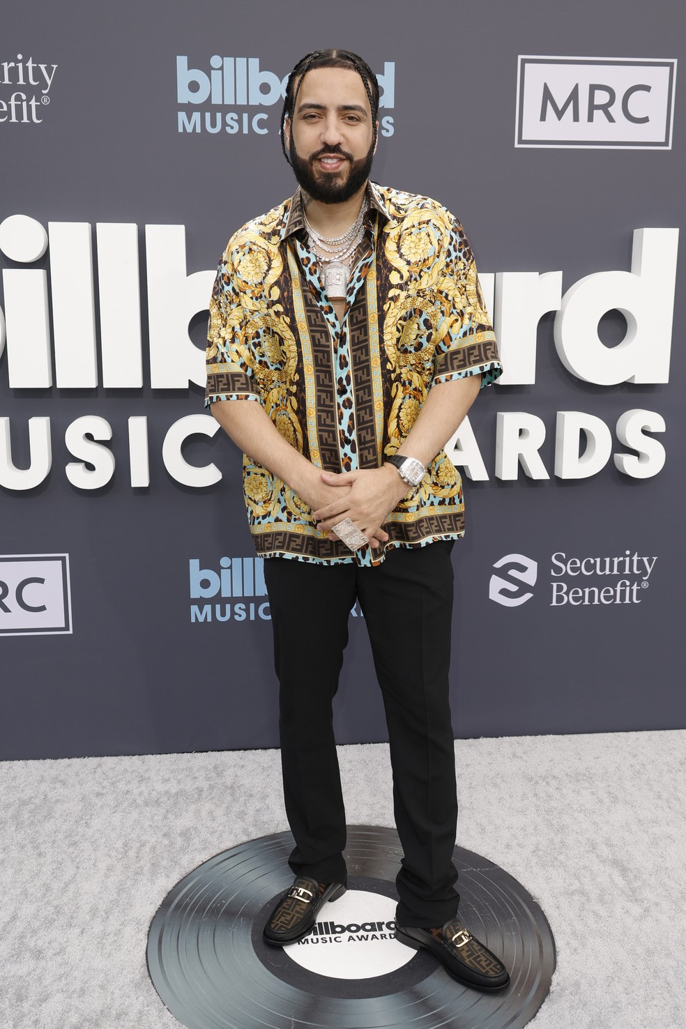 French Montana no Billboard Music Awards 2022 — Foto: Frazer Harrison/Getty Images