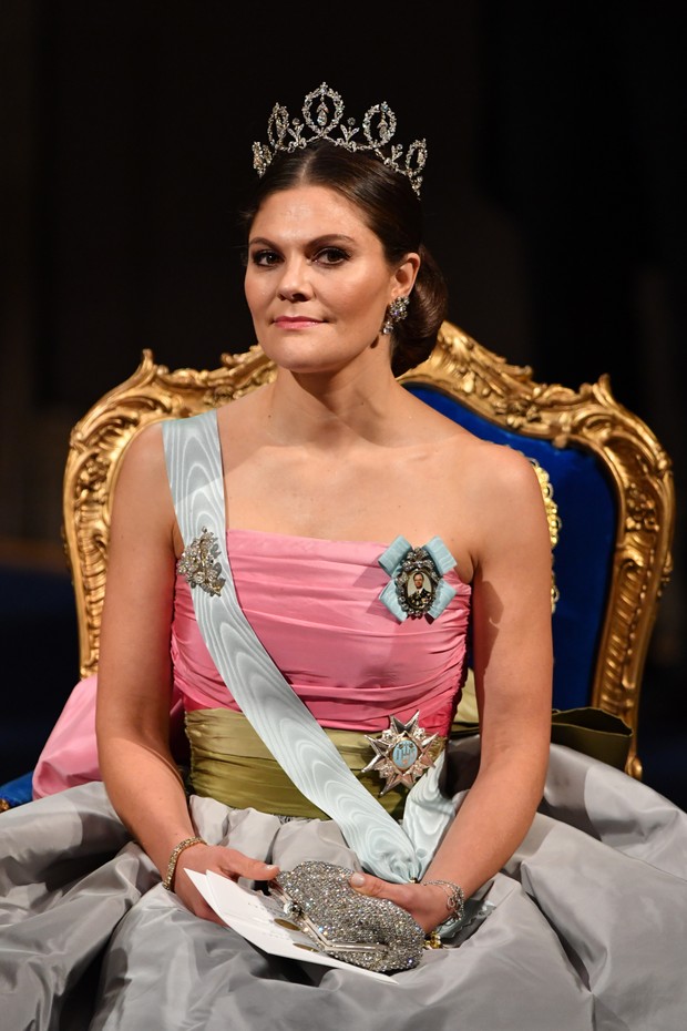 Estocolmo, Suecia - 10 de diciembre: La princesa Victoria de Suecia asiste a la ceremonia del Premio Nobel el 10 de diciembre de 2018 en Estocolmo, Suecia.  (Foto de Pascal Le Segretain / Getty Images) (Foto: Getty Images)