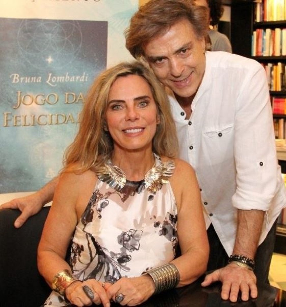 Bruna Lombardi e Riccelli   — Foto: divulgação