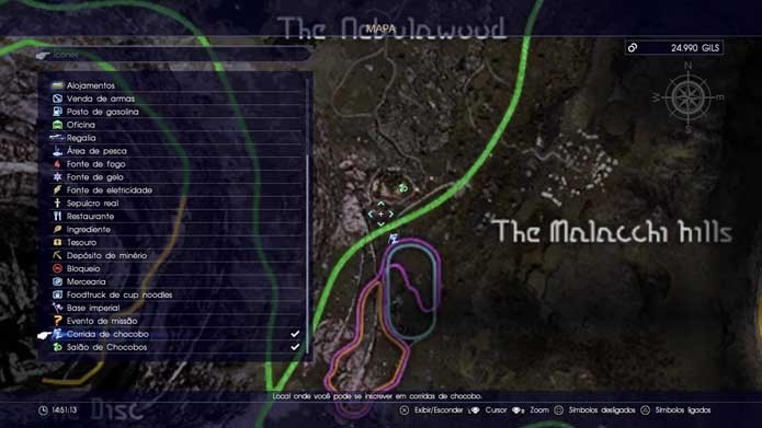 Final Fantasy XV: como personalizar e disputar corridas com Chocobos (Foto: Reprodução/Murilo Molina)