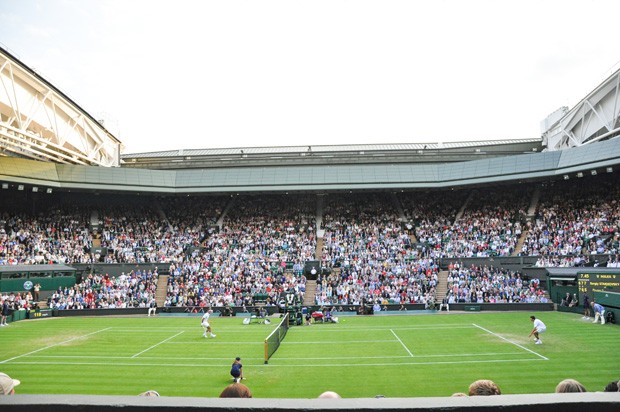 Para assistir a um jogo em Wimbledon, é necessário ser sorteado para, então, comprar os ingressos (Foto: Reprodução)