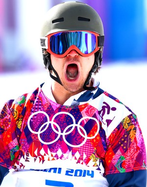 Vic Wild ouro prova snowboard Sochi (Foto: Getty Images)