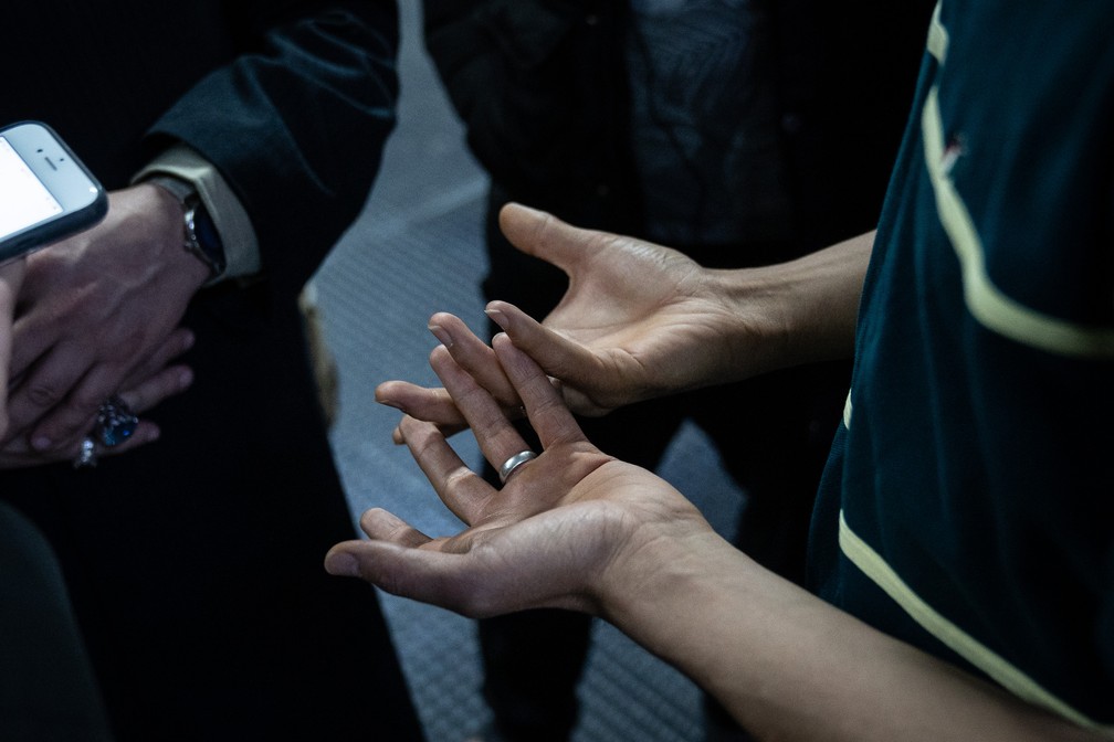 Afegãos contam sobre fuga do regime Talibã e vinda ao Brasil — Foto: Fábio Tito/g1