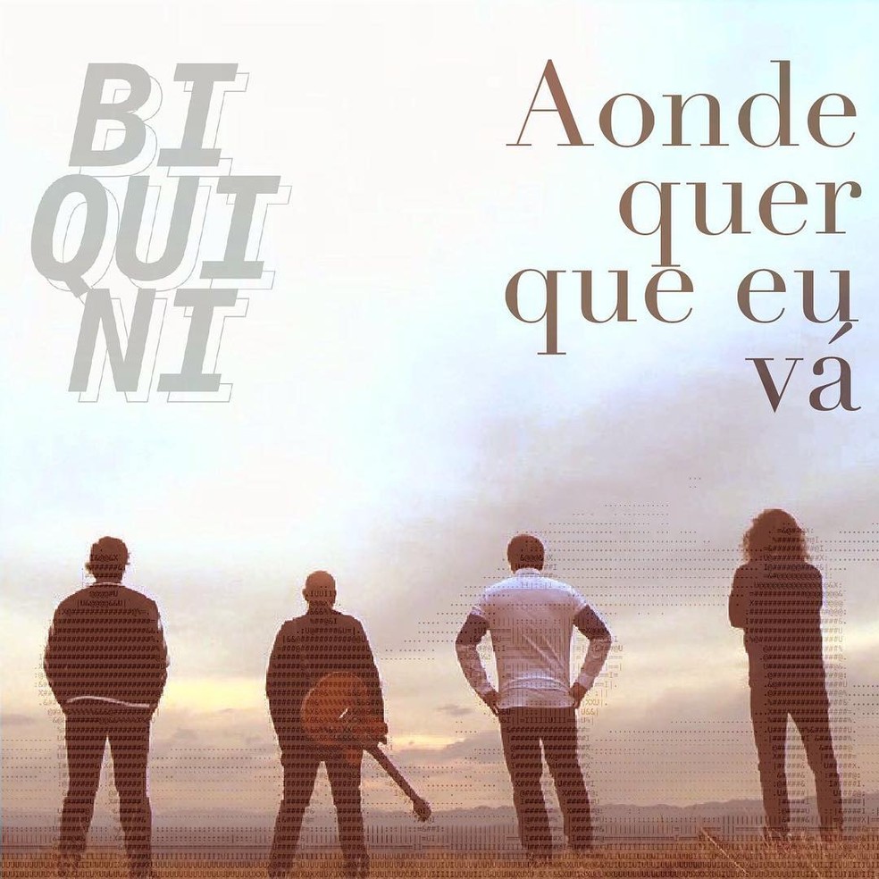 Capa do single 'Aonde quer que eu vá', do Biquini Cavadão — Foto: Divulgação
