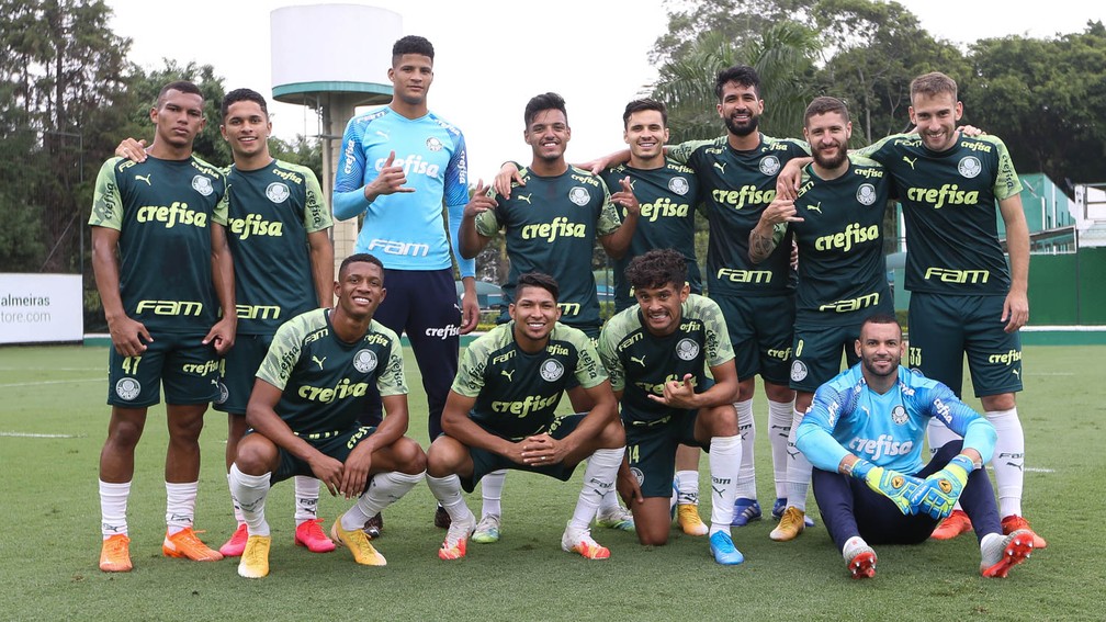 Com Rony e Empereur, Palmeiras encerra preparação para encarar o Libertad; veja provável escalação