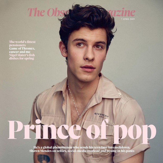 Revista chama Shawn Mendes de príncipe do pop e Bieber rebate (Foto: Reprodução/Instagram)