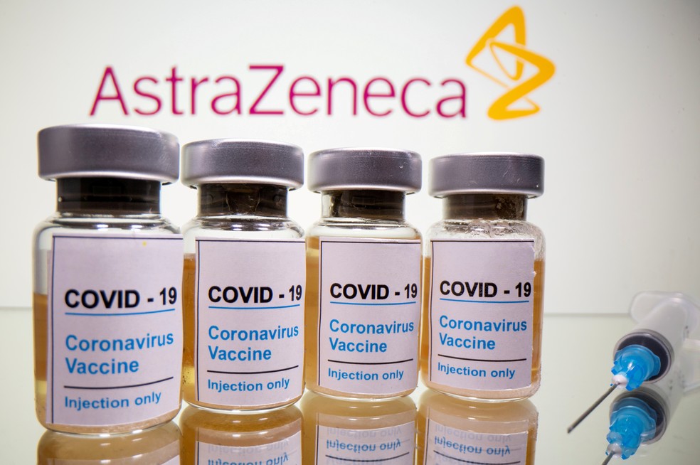 Vacina Astrazeneca — Foto: REUTERS/Dado Ruvic