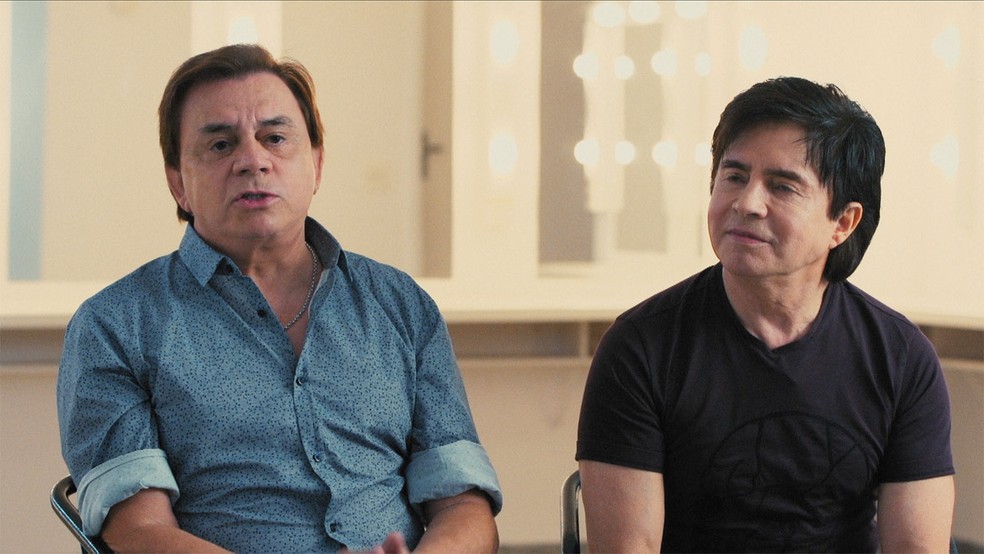 Chitãozinho & Xororó no documentário 'O fenômeno sertanejo' — Foto: Divulgação / Music Box Brasil